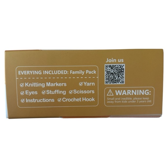 Crochetta Crochet Kit for Beginners 3 Bee Family - Picture 3 of 4